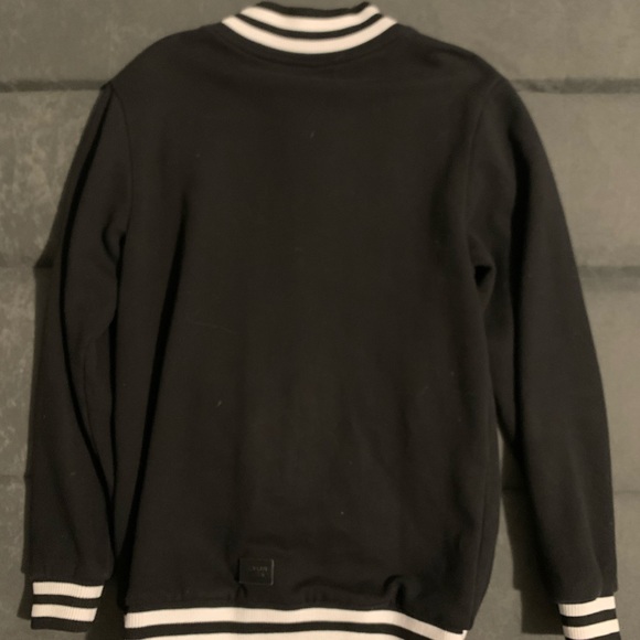 Black Varsity style jacket - Picture 3 of 3